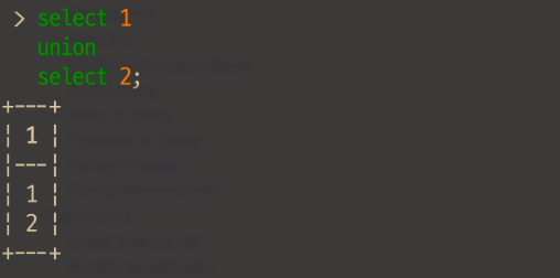 Interactive mode multi-line input