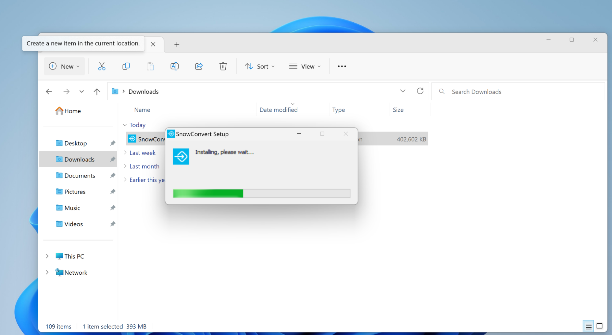 SnowConvert Installation on Windows