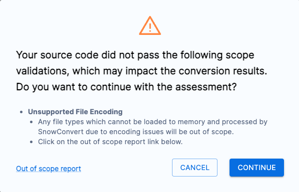 File's Encoding Validation Failed