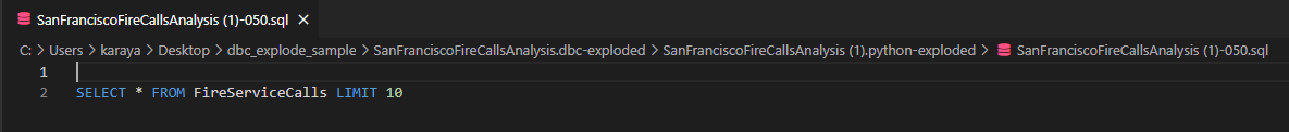 Extrahiert SanFranciscoFireCallsAnalysis (1)-050.sql (Sql)