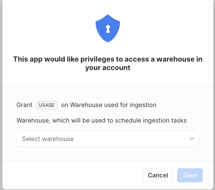Warehouse-Referenz