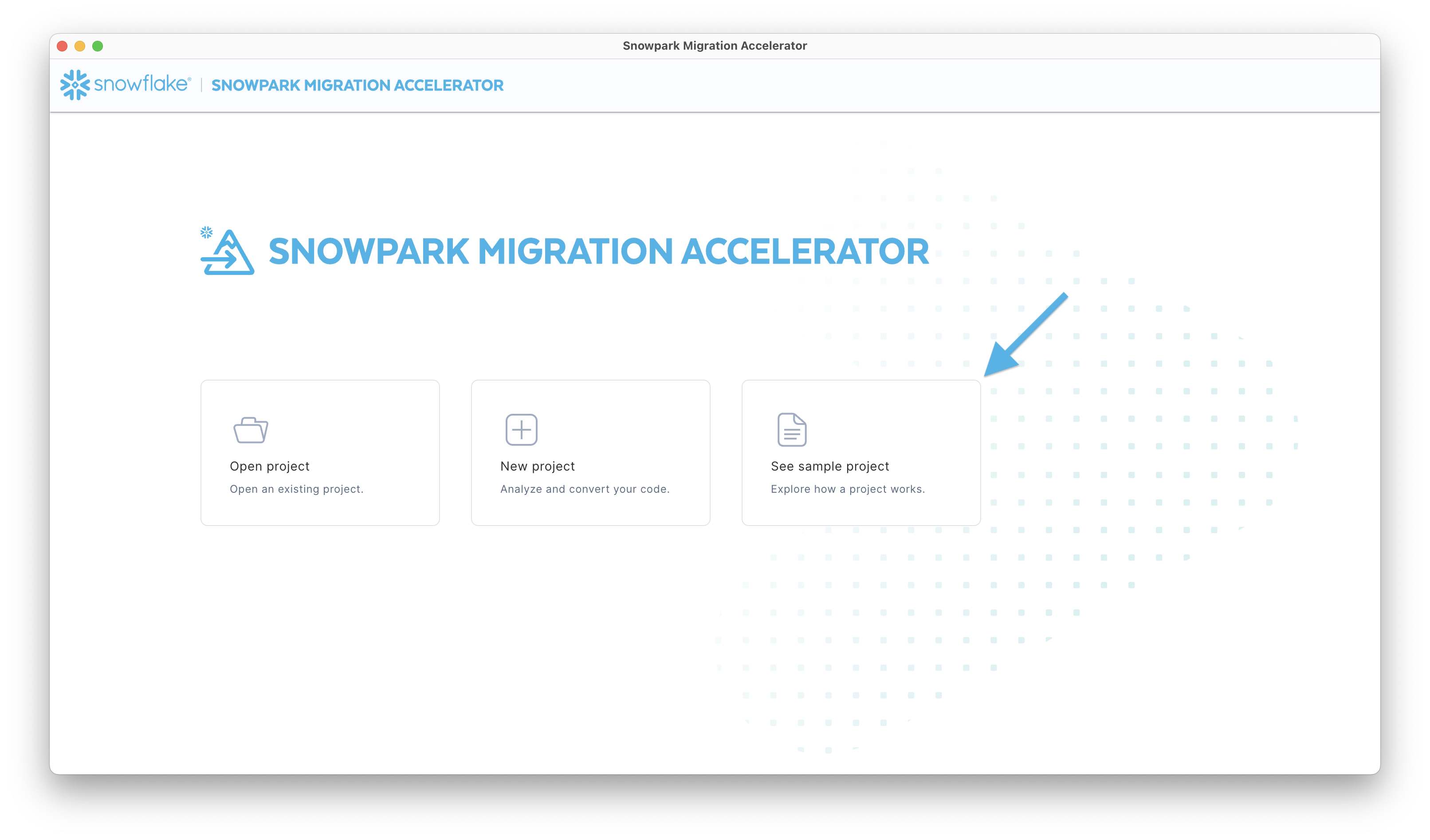 Page du projet - Exemple de projet