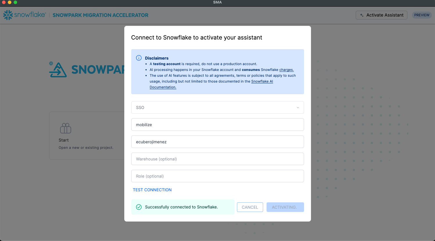 Assistant Activation