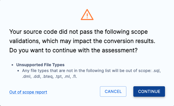 File's Extension Validation Failed