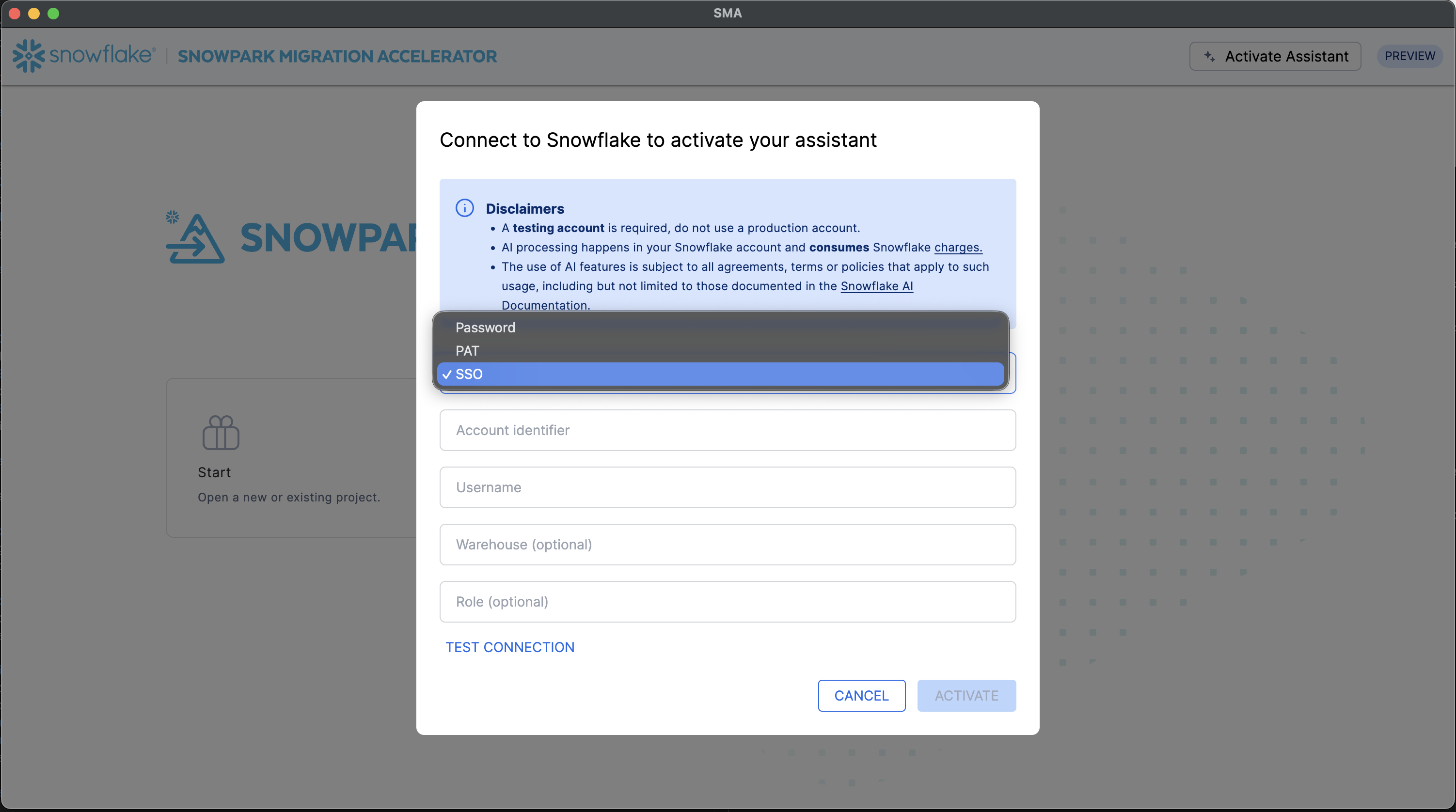 Assistant Authentication Types